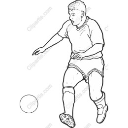 Action-Packed Soccer Player