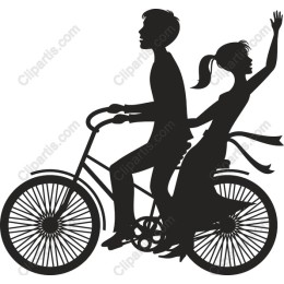 Couple on a Bicycle
