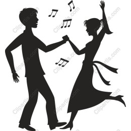 Joyful Dance Couple