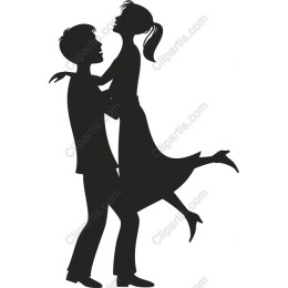 Romantic Dancing Couple