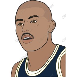 Stylized Male Athlete