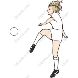 Dynamic Soccer Girl