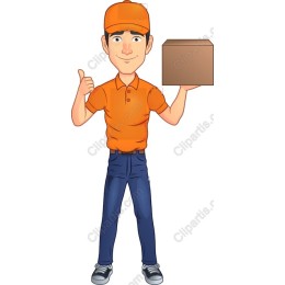 Friendly Delivery Person