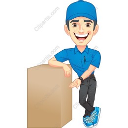 Cheerful Delivery Man