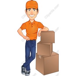 Friendly Delivery Person