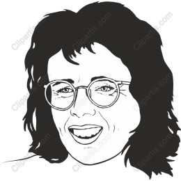 Joyful Character with Glasses