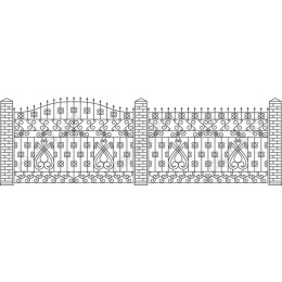Elegant Ornate Gate