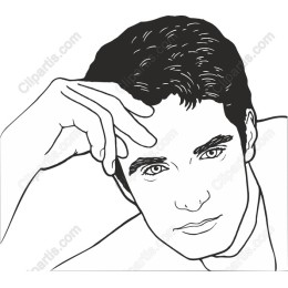 Stylish Young Man Portrait