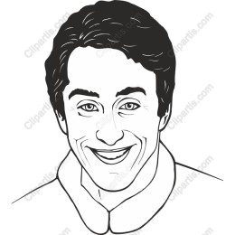 Cheerful Smiling Individual