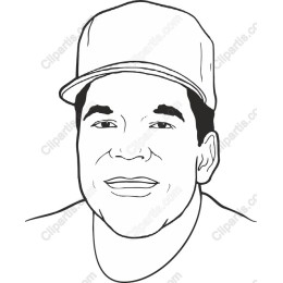 Smiling Figure in Cap