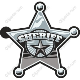 Sheriff Star Badge