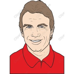 Engaging Character in Red Shirt