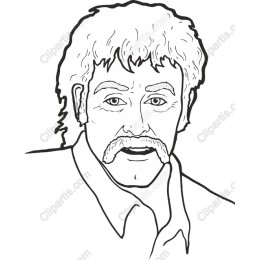 Charismatic Mustache Character