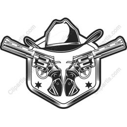 Cowboy Revolvers Wild West