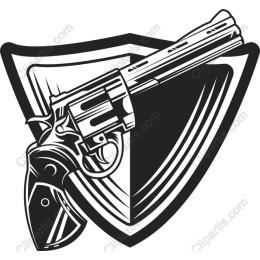 Revolver and Shield