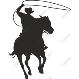 Cowboy on Horseback