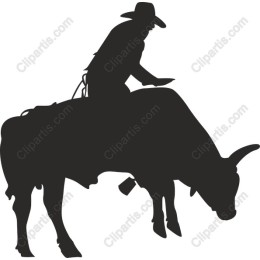 Cowboy on Bull