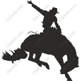 Bucking Bronco Cowboy