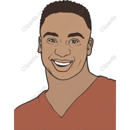 Vibrant Portrait of a Smiling Young Man