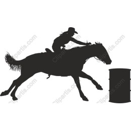 Barrel Racing Rider