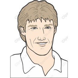 Stylized Young Man Portrait