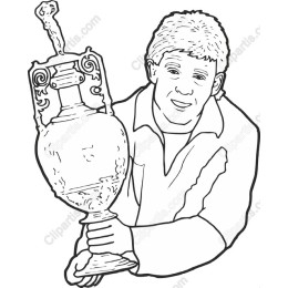 Cheerful Trophy Holder