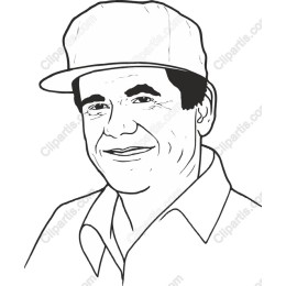 Cheerful Cap-Wearing Character