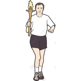 Dynamic Torch-Bearing Runner