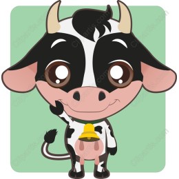 Playful Cow