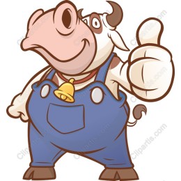 Cheerful Cow