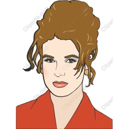 Elegant Woman in Red Outfit