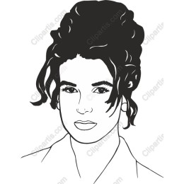 Elegant Monochrome Woman
