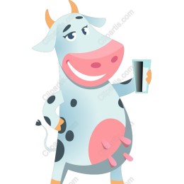Playful Cow