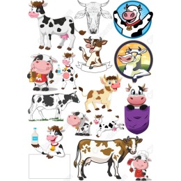 Playful Cow Set - Cute