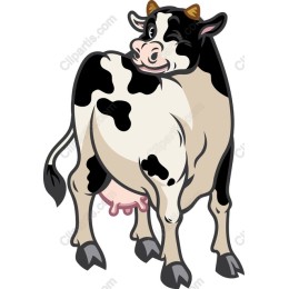 Playful Cow