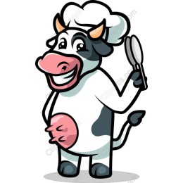 Cheery Chef Cow
