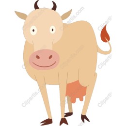 Whimsical Cow