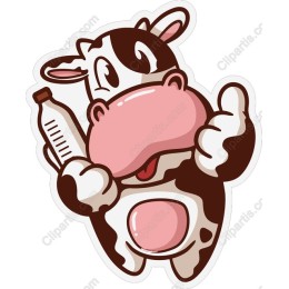 Cute Cow Mascot