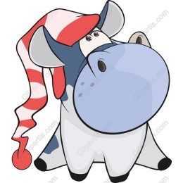 Playful Cow