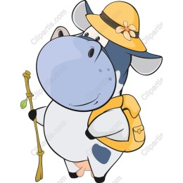 Adventurous Cow