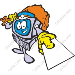 Cheerful Cartoon TV Character