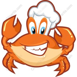 Cheerful Chef Crab