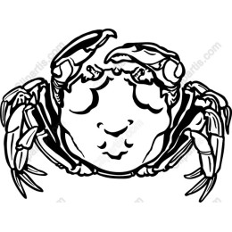 Whimsical Crab