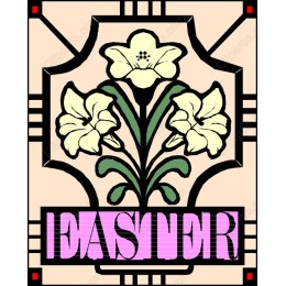 Art Nouveau Floral - Daisner