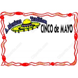 Vibrant Cinco de Mayo Sombrero