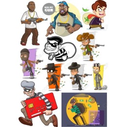 Cartoon Thieves Bundle