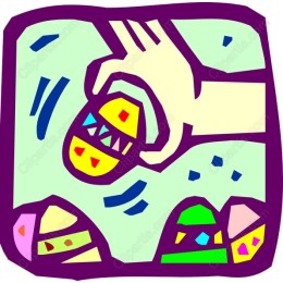 Colorful Easter Egg Hunt
