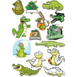 Crocodile Set