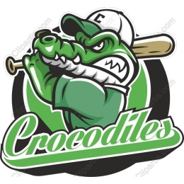 Fierce Crocodile Sports Mascot