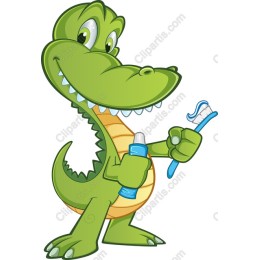 Cheerful Crocodile Dental Care
